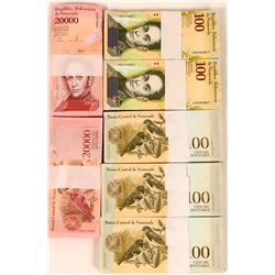 Venezuela Uncirculated Banknotes (7)  (122722)