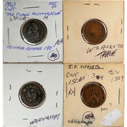 Civil War Tokens  (120122)