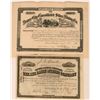 Image 1 : Two Different Leadville Mining Stock Certificates  (113572)