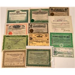 Nevada Mining Stock Collection  (113598)