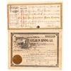 Image 1 : Two Different Bingham, Utah Mining Stock Certificates  (100793)