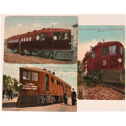 Keane Railroad Car Postcards (3)  (118501)