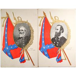 Rare Confederacy Postcards (2)  (118497)