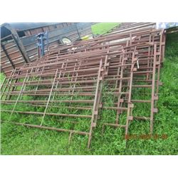 18) 10' Metal Corral Panels