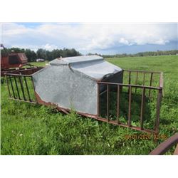 Galvanized 50 Bushel 2 Sided Creep Feeder