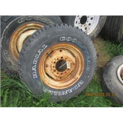 225 75 15 Tire & Rim
