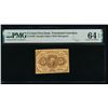 Image 1 : 5 Cent First Issue Fractional Note PMG 64EPQ