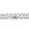 Image 2 : Plated Rhodium 0.27ctw Diamond Bracelet