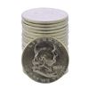 Image 1 : Roll of (20) Brilliant Uncirculated 1963 Franklin Half Dollar Coins