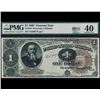 Image 1 : 1890 $1 Treasury Note PMG 40