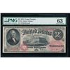 Image 1 : 1874 $2 Legal Tender Note PMG 63