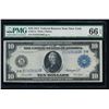 Image 1 : 1914 $10 New York Federal Reserve Note PMG 66EPQ