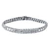 Image 1 : 4.97 CTW Diamond Bracelet 14K White Gold - REF-469F2N
