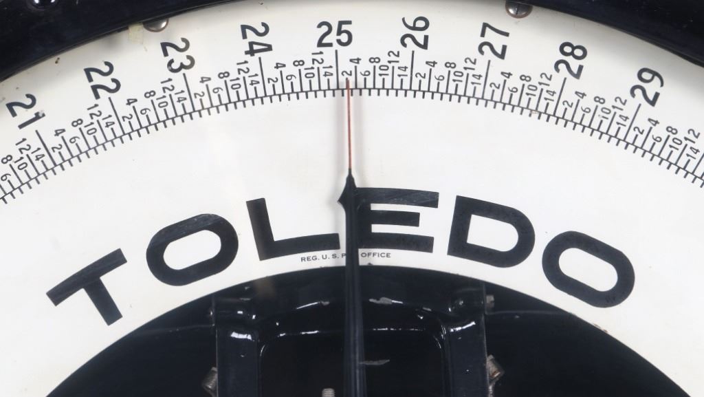 Toledo No Springs Honest Weight Scale c. 1930