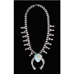Navajo Chris Hale Royston Turquoise Squash Blossom