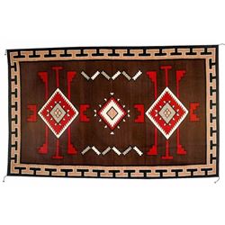 Shonto Flower Angora Wool Rug by Ali Bautista