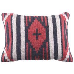 Chief’s Blanket Third Phase Cross Pillow by Diego