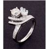 Image 9 : Vintage 1.80 ct Diamond Mid-Century Platinum Ring