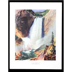 Carl Tolpo Yellowstone Park c. 1955 Litho's (25)
