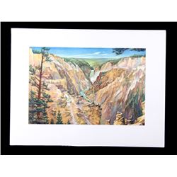 Carl Tolpo Yellowstone Park c. 1949 Litho's (25)