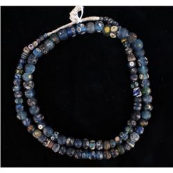 Rare Ancient "Roman Eye" Glass Beads Necklace
