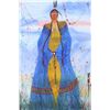 Image 2 : Original Watercolor by Crow Native Leland Stewart