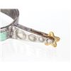 Image 11 : Mid 1900's Silver & Cripple Creek Turquoise Spurs