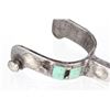 Image 12 : Mid 1900's Silver & Cripple Creek Turquoise Spurs