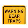 Image 2 : Montana Game, Fish, & Parks Bear Trap Sign