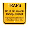 Image 3 : Montana Game, Fish, & Parks Bear Trap Sign