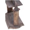 Image 6 : 19th Century Iron & Oak Crank Book Press