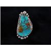 Image 1 : Navajo M. House Royston Turquoise Sterling Ring