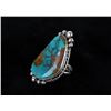 Image 2 : Navajo M. House Royston Turquoise Sterling Ring