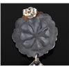 Image 7 : Navajo Tim Yazzie Hand Stamped Sterling Earrings