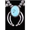 Image 2 : Navajo Chris Hale Kingman Turquoise Squash Blossom