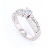 Image 6 : Art Deco Style 1.00 cts. Diamond 14K Gold Ring