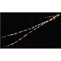 Crow Fully Beaded EXCEPTIONAL Awl Case c. 1900-
