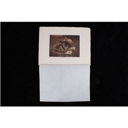1906 E. Curtis The Fire Drill Apache Photogravure