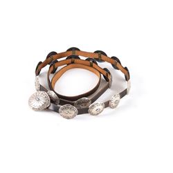 Navajo Silver Concho Belt by Lucky Earth Walker