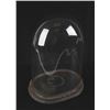 Image 3 : Vintage Blown Glass Display Cloche Dome w/ Base