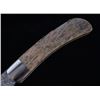 Image 4 : Wooly Mammoth Bone Raindrop Damascus Knife