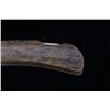 Image 6 : Wooly Mammoth Bone Raindrop Damascus Knife