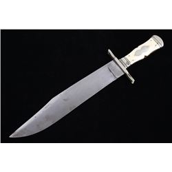 James Rodgers Attrubuted Bowie Knife - Tusk Silver
