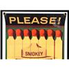 Image 2 : Smokey Bear U.S. Forest Service Porcelain Sign