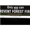 Image 6 : Smokey Bear U.S. Forest Service Porcelain Sign