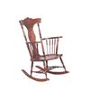 Image 1 : Early Turned Spindle Wooden Rocking Chair