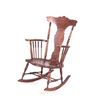 Image 2 : Early Turned Spindle Wooden Rocking Chair