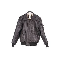 WWII Era A2 Genuine Leather Pack In Flight Jacket