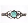Image 2 : Navajo E. Billah Red Mountain Turquoise Bracelet