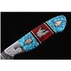 Image 10 : Navajo D. Yellowhorse Turquoise Arrow Spirit Knife